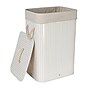 Household Essentials 19-Gallon 1-Section Hamper with Lid, Bamboo, White (HE1223)~#|#~FC15592A-1C47-44BA-945628CE263FFDBB_sc7
