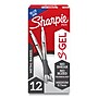 Sharpie S-Gel Retractable Gel Pen, Medium Point, 0.7mm, Blue Ink, 12/Pack (2147525)~#|#~FC15807C-8EB0-4AF6-959DBA2C5A8BD133_sc7