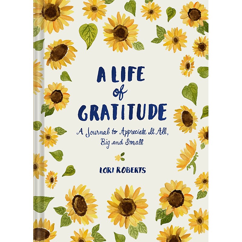 Chronicle Books A Life of Gratitude Hardcover Guided Journal, 5.375" x 7.25", 224 Pages image 1