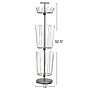 Household Essentials 3‑Tier Adjustable Revolving Shoe Rack with 36 Storage Hooks (HH2132-1)~#|#~FC1915CE-01E4-4994-B34203F10F65B078_sc7