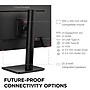 ViewSonic Ergonomic 22" FHD 120Hz LCD Monitor, Adjustable, Universal Docking Station, Black (VG2242) ~#|#~FC1E58F5-6337-4A71-BBE1F1C1713494CA_sc7