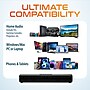 Delton SB380 SB380 50-Watt Bluetooth Computer Soundbar, Black (DSB380)~#|#~FC223EA8-76B3-4127-8B40826CF77F4787_sc7