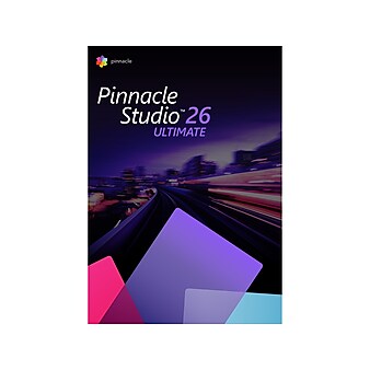 Corel Pinnacle Studio 26 Ultimate for 1 User, Windows, Download (ESDPNST26ULML)