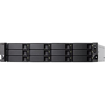 Qnap 12-Bay External NAS, White (TSH1277XURP3700X32G)