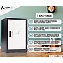 AdirOffice 24"H Single Tier Black/White Storage Locker (ADI629-02-B-W-DL)~#|#~FC2ED9DE-1E87-4300-ACEBC32106DD110A_sc7