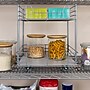 Household Essentials Brushed Steel & Plastic Two-Tier Pantry Organizer, Silver (HH25314-1)~#|#~FC3D3C8D-D4F5-4C1F-AD52105F775029ED_sc7