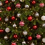 Nearly Natural Holiday Shatterproof Red Christmas Tree Ornament Set, 80mm, 64/Set (D1001-RD)~#|#~FC4694E4-87A2-4680-85EBD9F6686089E8_sc7