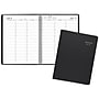 2026-2027 AT-A-GLANCE 8.25" x 11" Academic Weekly Appointment Book, Faux Leather Cover, Black (70-957-05-27)~#|#~FC4DF711-E2F9-4D9D-981D5A91DF02B5E9_sc7