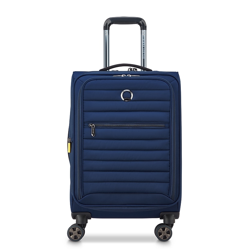 Delsey Cruise 3.0 20" Carry-On Suitcase, 4-Wheeled Spinner, TSA Checkpoint Friendly, Navy (40287980622) image 1