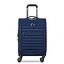 Delsey Cruise 3.0 20" Carry-On Suitcase, 4-Wheeled Spinner, TSA Checkpoint Friendly, Navy (40287980622)~#|#~FC509FA6-44F8-4D61-AC2F955BF7A11EC5_sc7