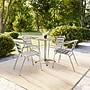 Flash Furniture Restaurant Patio Chair, Aluminum, 4 Pack (4TLH1)~#|#~FC51F3FB-E72D-48BD-9B37F0B8EFB7139F_sc7