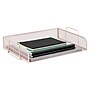 Mind Reader Metal Side Loading Stackable Letter Tray, Pink (DSTACK4-PNK)~#|#~FC5216E3-F8B4-4217-B043C2F8A6464025_sc7