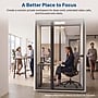Uncaged Ergonomics Modular Acoustic Office Pod with Ventilation, Lighting and Power, Working, White (POD-W-White)~#|#~FC546EFC-1EC1-4A74-BE5C7B92F34AC0F3_sc7