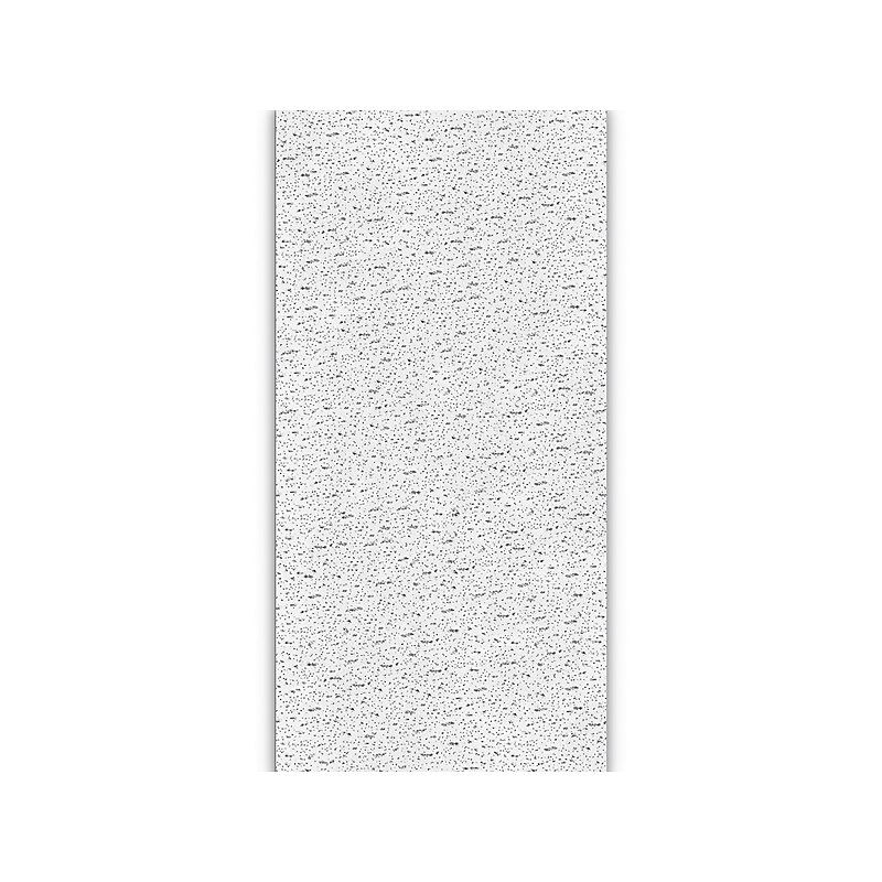 Armstrong FISSURED Square Lay-In Edge Ceiling Tile, 24" x 48", White, 12/Carton (BP755B) image 1