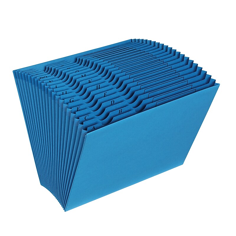 Pendaflex Standard Reinforced Expanding Wallet, Letter Size, Blue (17A-BLU) image 1