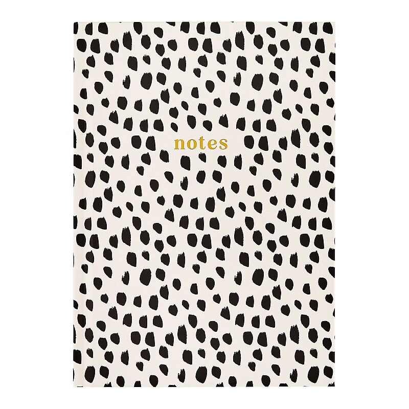 Eccolo Hardcover Journal, 6" x 8", Narrow Ruled, Cheetah, 256 Pages (ST458) image 1