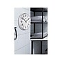 Infinity Instruments Intrinsic Prosaic ITC Wall Clock, 12"Dia. (14529SV-830)~#|#~FC5876E2-137E-4F09-9BB3A5CBC9A107D4_sc7