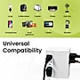 GoGreen Power 6 Outlet Swivel Wall Tap Adapter, White (GG-16000TSW)~#|#~FC5AC6D5-BDCE-4862-9E124B95BC002004_sc7