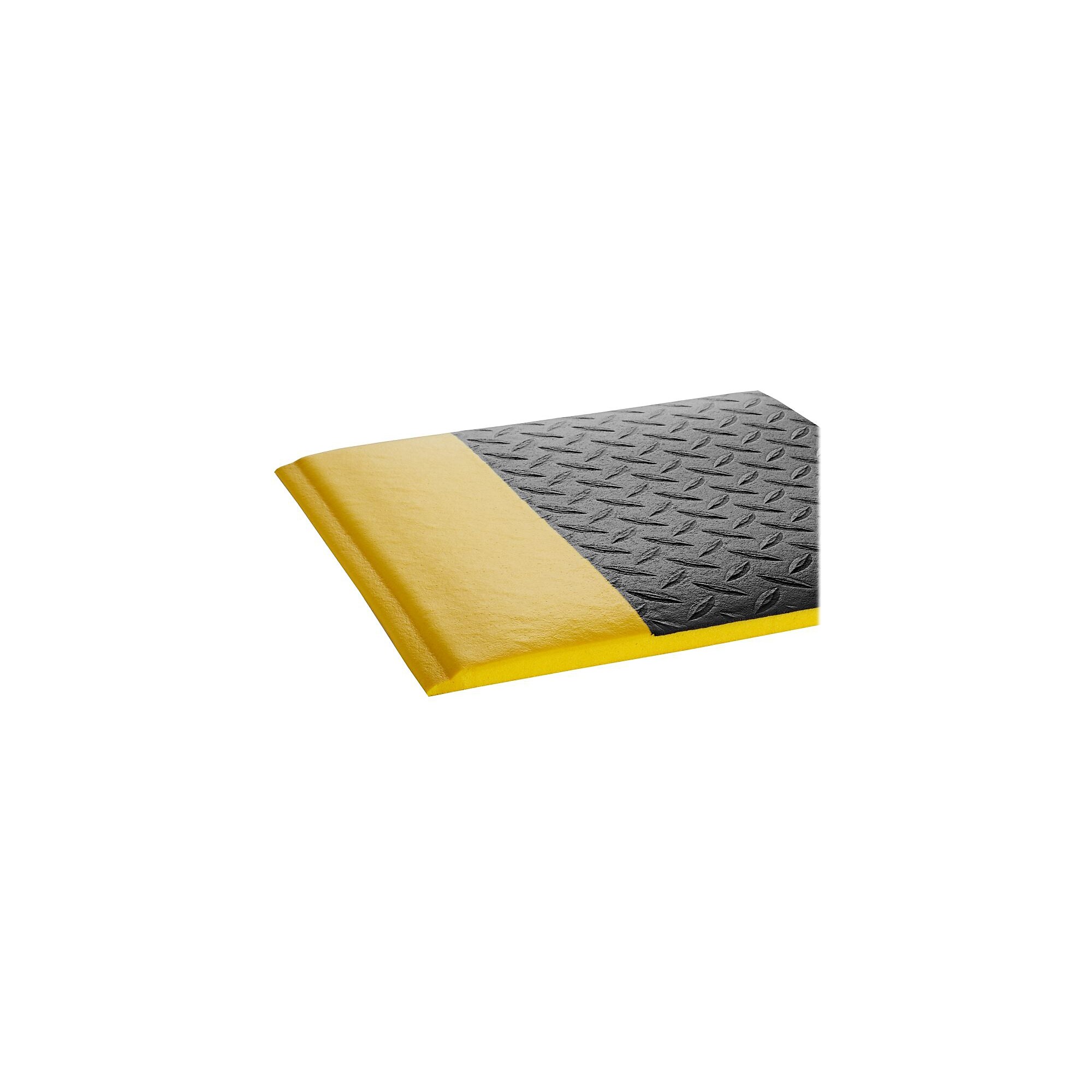 Crown Mats Wear-Bond Tuff-Spun Anti-Fatigue Mat, 24″ x 36″, Black/Yellow (WB 0023YD) Sansujyuku sansujyuku.com