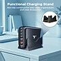 Turonic 120W Charging Station USB-C & USB-A Fast Charger, 6-Port Desktop Power Adapter, 2x USB-C PD + 4x USB-A~#|#~FC642F9B-CF06-4489-8C7AE7C811E5D5E7_sc7