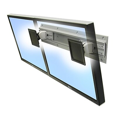 Ergotron Neo-Flex Adjustable Dual Monitor Arm & Wall Mount, Up to 24″ Monitor, Light Gray (28-514-800) Sansujyuku sansujyuku.com