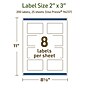 Avery Dissolvable Rectangle Multipurpose Labels, 2" x 3", Off-white, 200/Pack (94237)~#|#~FC66B5B3-2FF0-4AC9-AEF85DBB09CF912F_sc7