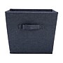 Household Essentials Medium Folding Fabric Storage Bin, 10" x 14"x 12", 29.09 Qt., Blue, 2/Pack (HE1069)~#|#~FC6BBA54-9E50-416E-A8CF4157032BE7F5_sc7