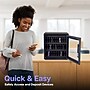 Luxor CellGuard Lockable 32-Unit Cell Phone Cabinet with Wall Mounting Kit, Black Powder Coated Steel (CHZZ002)~#|#~FC6E7A48-E742-4325-A43C9637A0C40070_sc7