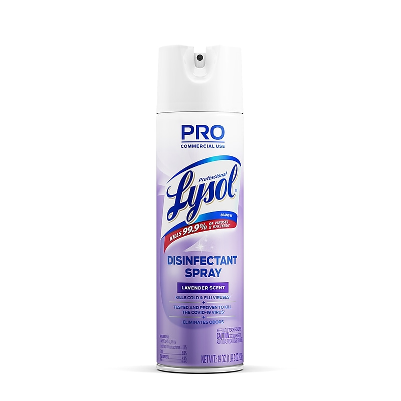 Lysol Professional Brand III All-Purpose Cleaners & Spray Disinfectant, Lavender Scent, 19 oz. (3624189097) image 1