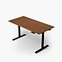 Arozzi Arena Nordico 55"W Electric Adjustable Standing Desk, Walnut (ARENANRDBKWLN)~#|#~FC7BC29C-4A02-4231-AC4437C5FAD243F8_sc7