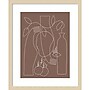 Amanti Art Shape Of Truth by Shatha Al Dafai Wood Framed Wall Art Print, 17" x 21" (A42675531979)~#|#~FC7CABB3-D55A-4289-BF1C1F404408FE8F_sc7