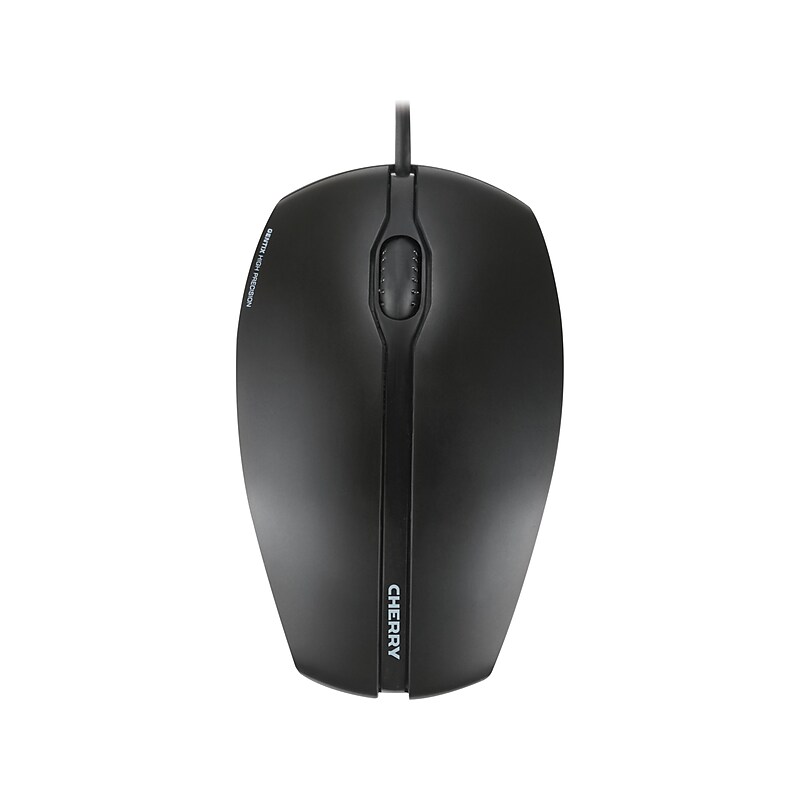 Cherry Gentix Ambidextrous Optical USB Mouse, Black (JM-0300-2) image 1