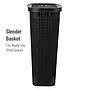 Mind Reader 10.57-Gallon Hamper with Lid, Plastic, Black (40FABHAMP-BLK)~#|#~FC841FE7-D65A-40B1-875E7D036DCA07F3_sc7