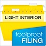 Pendaflex Reinforced Hanging File Folders, 1/5 Tab, Letter Size, Yellow, 25/Box (PFX 4152 1/5 YEL)~#|#~FC862A63-C108-4478-B8F2275D6EBCED45_sc7