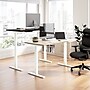 Bush Business Furniture Move 60 Series 60"W L Shaped Adjustable Standing Desk, Natural Elm (M6SL6078NEWK)~#|#~FC8677E3-21DA-408B-ADF8251458B0FBDC_sc7