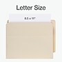 Pendaflex Reinforced File Pocket, 3 1/2" Expansion, Letter Size, Manila, 10/Box (12822)~#|#~FC8B8DB3-5A54-4742-B2773D196444F1CB_sc7