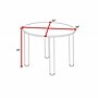 Regency Kee 48" Round Laminate Breakroom Table, Ash Grey (TB48RNDAGBPBK)~#|#~FC8DB802-1BE5-410B-849BD818F7A5FF1B_sc7