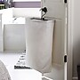 Household Essentials Door Hanging Laundry Bag in Washable Canvas with Loop Handle, White (HH158-1)~#|#~FC8DCCF0-EB7A-4B70-A16C5A589250F6CB_sc7