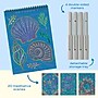 Lifelines FlowArt Dot-By-Letter Into the Deep Coloring Book, 20 Pages (LL-16-3153)~#|#~FC8E4408-5150-4616-9A48118B3C6D926C_sc7