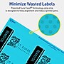 Avery Printable Rectangle Multipurpose Labels, 2" x 3.75", Bright Blue, 80/Pack (94240)~#|#~FC8F52C3-201F-475F-BA65CDD59869D218_sc7