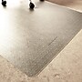 Mind Reader Carpet Chair Mat with Lip, 36" x 48'', Low-Pile, Clear (OFFCMAT-CLR)~#|#~FC8FA8EB-7DCF-41FD-90C95F3838003A93_sc7