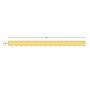 Teacher Created Resources Border Trim, 2.19" x 2.92', Composition Yellow Scalloped, 12/Pack, 6 Packs/Bundle (TCR9315-6)~#|#~FC92C077-08A0-4187-80B4186B8B0ED073_sc7