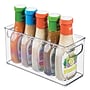 iDESIGN Small Stackable Plastic Storage Bin, Clear (63799)~#|#~FC94E7C8-3DB0-452E-93BDE33B99B3E4A8_sc7