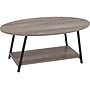 Household Essentials Jamestown 39.38"W x 23.5"D Laminate Coffee Table, Ashwood/Black (8081-1)~#|#~FC963EE3-EBE9-4A6F-A1E93A071D29BD03_sc7