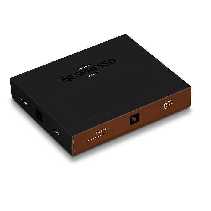 Nespresso Forte Coffee Nespresso Professional Capsules, Espresso