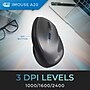 Adesso iMouse A20 Wireless Ergonomic Vertical Optical Mouse, Black ~#|#~FC98D370-D853-4C90-9800325E77E0E220_sc7