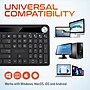 Delton S90 Solar Wireless Ergonomic Keyboard & Optical Mouse Combo, Black (DKWS90BD1)~#|#~FC9B12D7-BF88-4BFA-A385DF465C525245_sc7