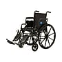 Medline Guardian K4 Lightweight Manual Wheelchair, 16" Seat Width, Desk Length Arms, Black (K4166N24E)~#|#~FC9FAACC-DF9A-4475-942DED96710BA815_sc7