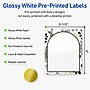Avery Rectangle Laser/Inkjet Multipurpose Labels, 4" x 3-1/3", White, 40/Pack (19479371014)~#|#~FCA7DE3D-69A2-4732-BDCDE86B50DD1021_sc7