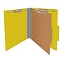 Medical Arts Press Pressboard Classification Folder, 1-Divider, 2" Expansion, Letter Size, Yellow, 10/Box (DV-T42-14-3YLW-PKT)~#|#~FCA7F9CA-15EC-4DAC-BCDAE50A4AD8AEE8_sc7